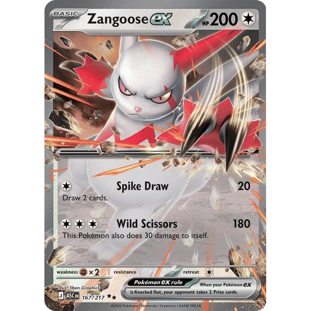 Zangoose ex