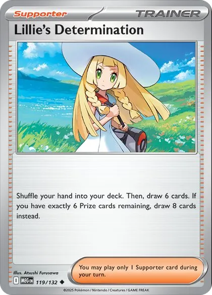 Lillie’s Determination - 119/132 NM (English)