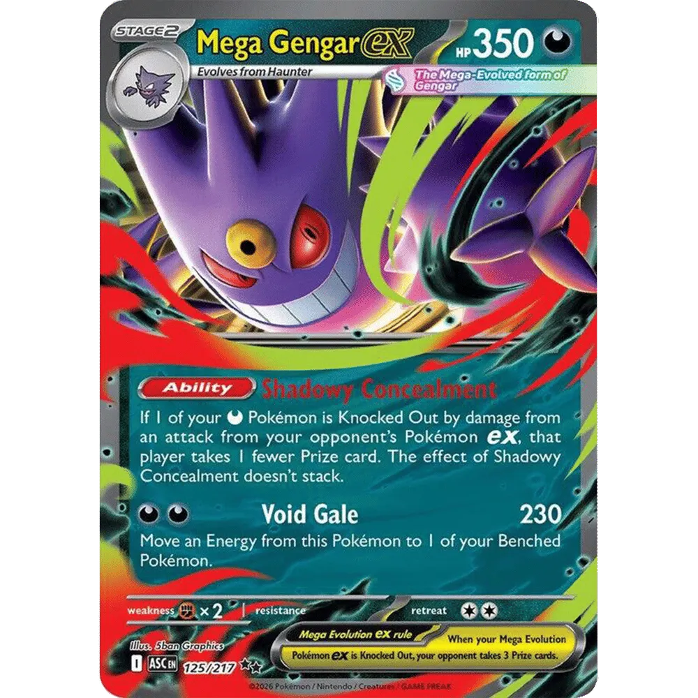 Mega Gengar ex - 125/217